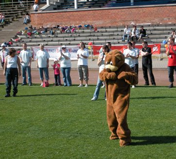 Bummi mit olympischen Ambitionen