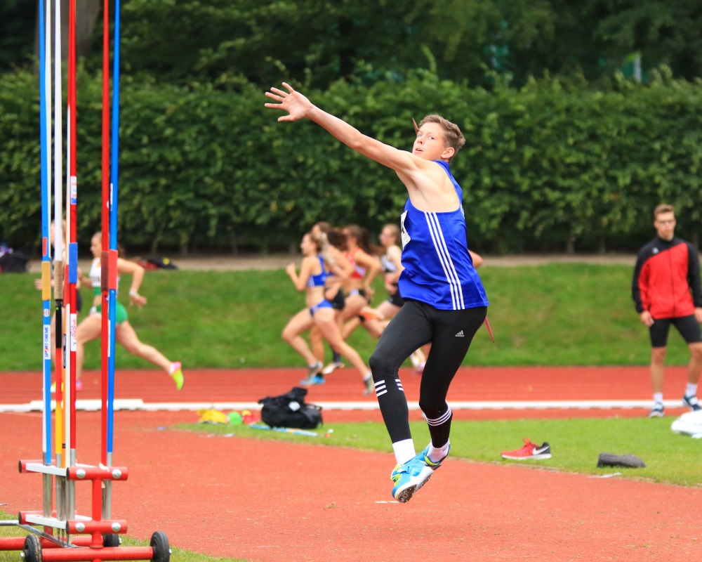 Erik Frank löscht fünfzehn Jahre alten Landesrekord aus