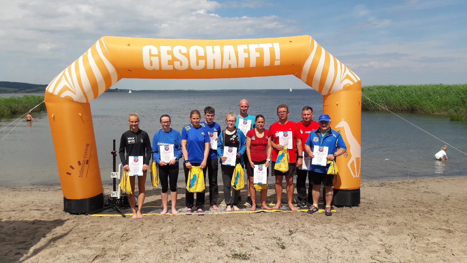 20. Kummerower Seeschwimmen – auch für Läufer interessant