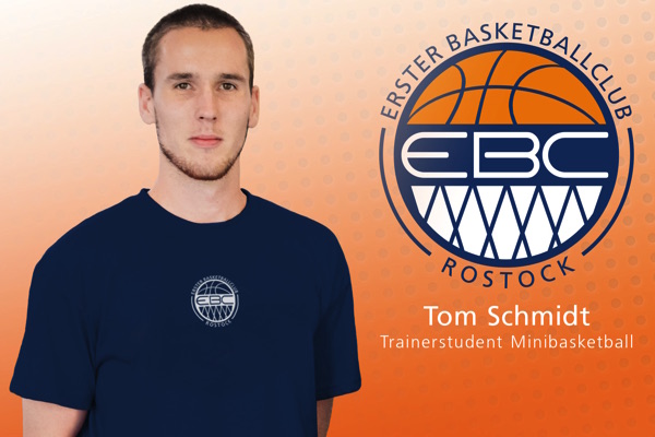 Tom Schmidt neuer Trainerstudent für Minibasketball