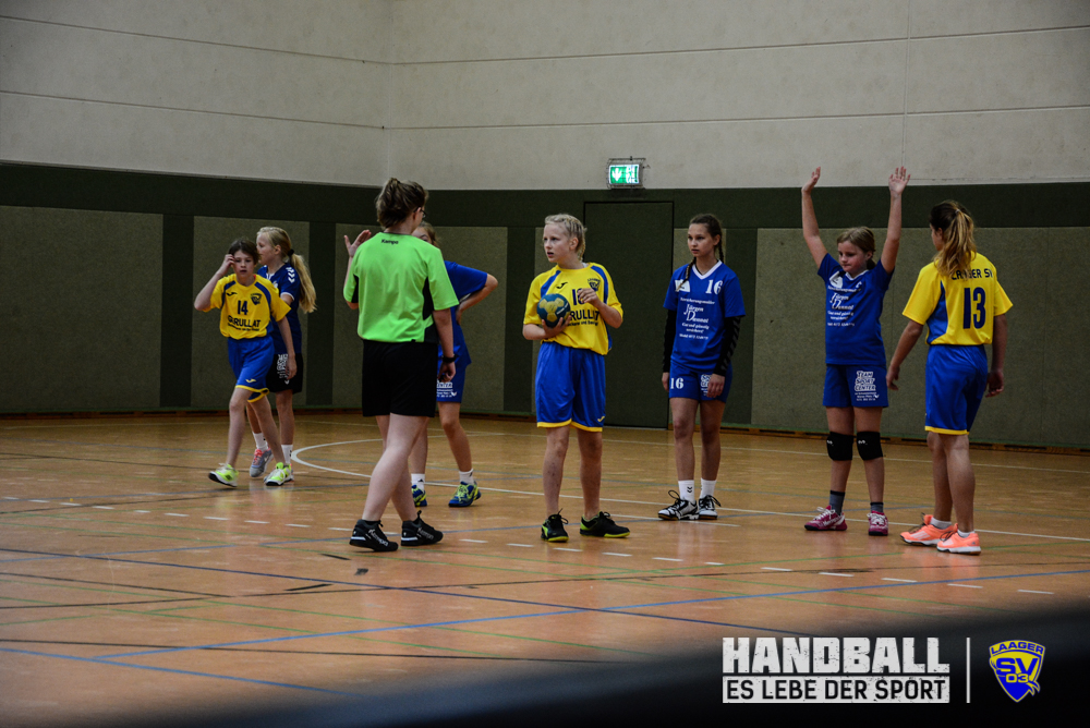 Laager SV – Erstes Spiel der weiblichen Jugend D