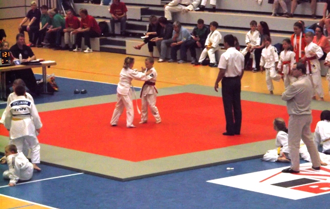 Weltmeisterliche Judoka in Budapest