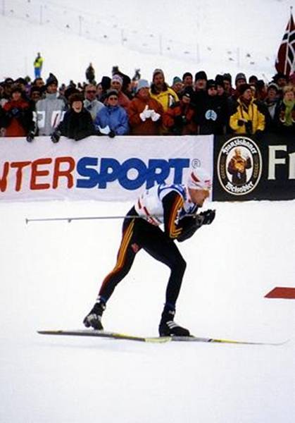 Olympischer Blick zum Skisport