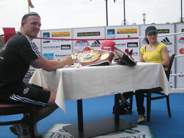 Blick zum Profi-Boxsport