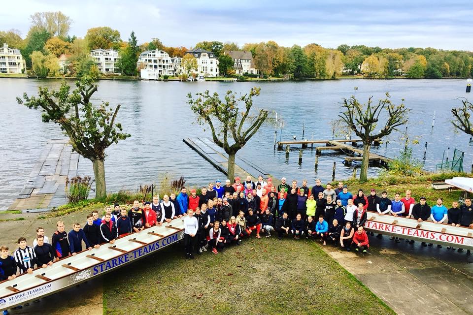 Nationalteam trainiert auf der Holzhalbinsel