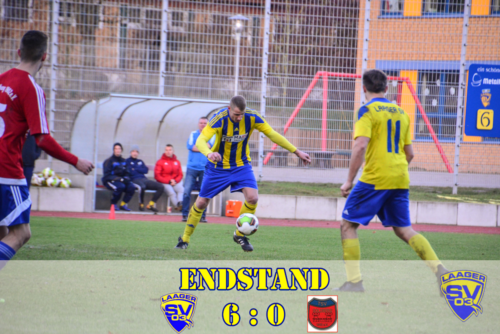 Laager SV : TSV Goldberg 6:0 (3:0)