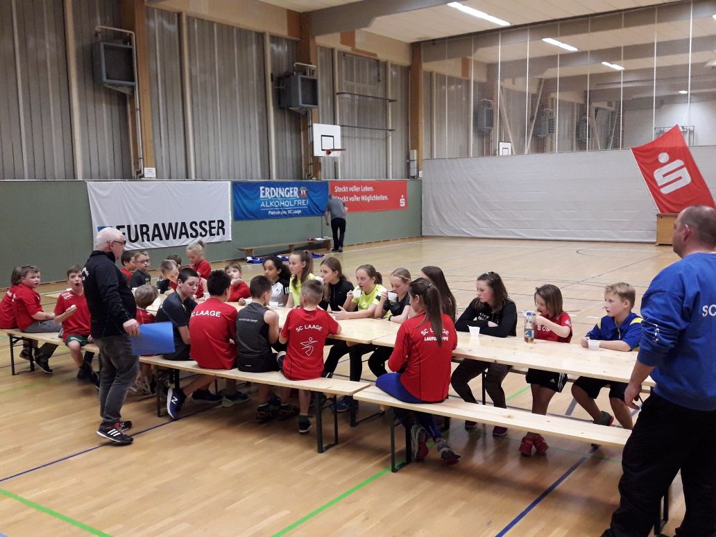 Jahresabschluss-Veranstaltung der Laager Laufgruppe