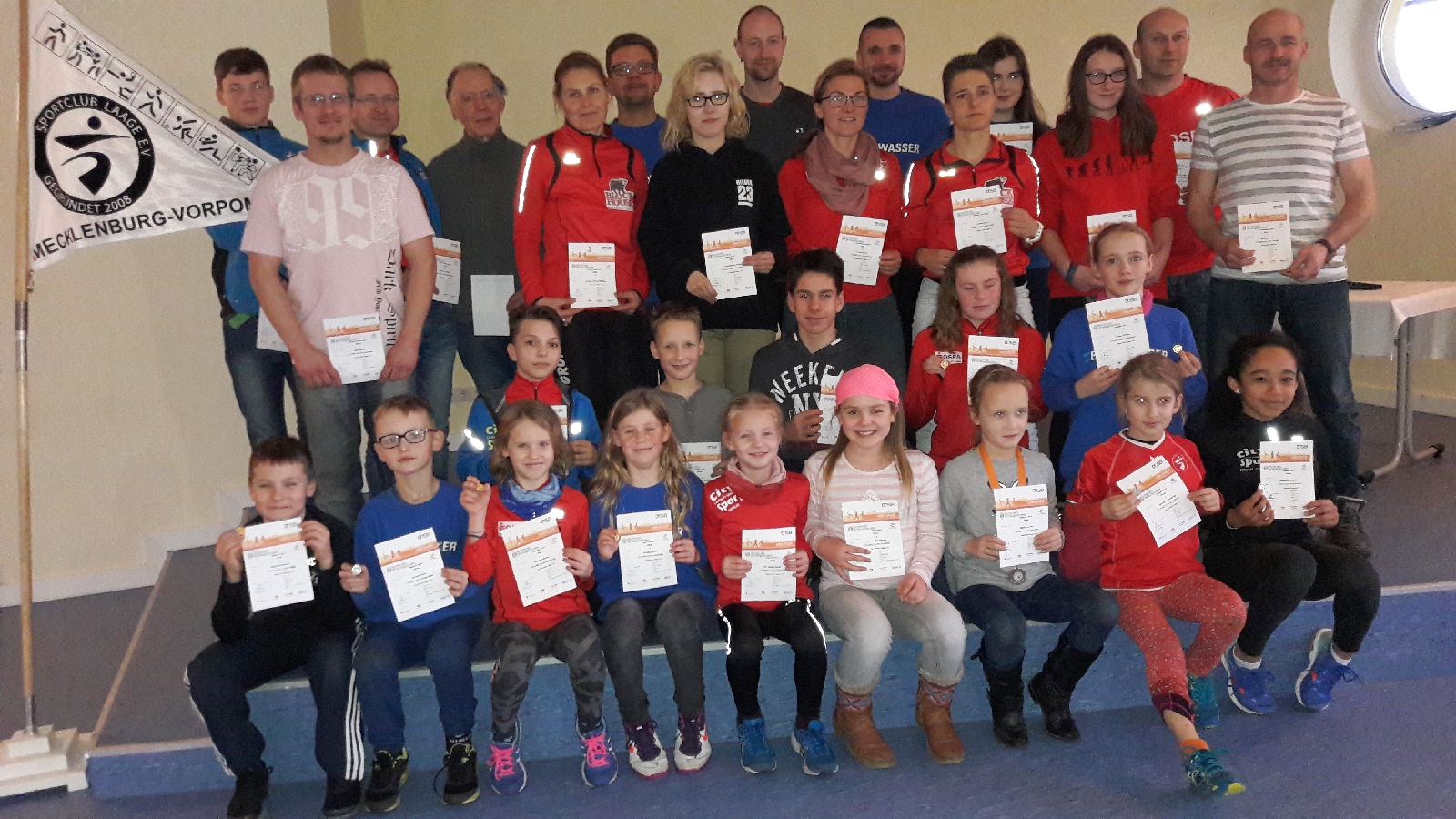 Deutsche Sportabzeichen an Laager Clubsportler und Gäste verliehen