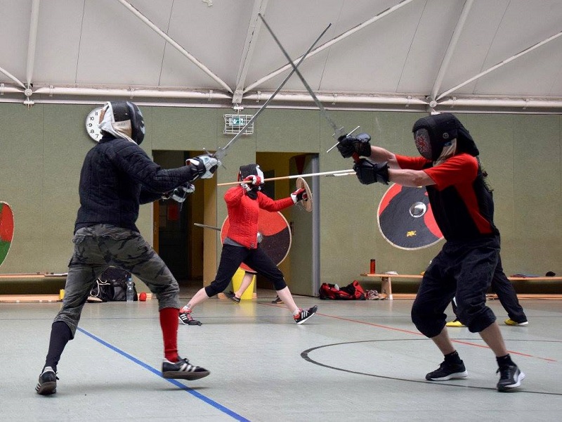 Neujahrsauftakt der Schwert-Greifen Rostock e.V. vielversprechend