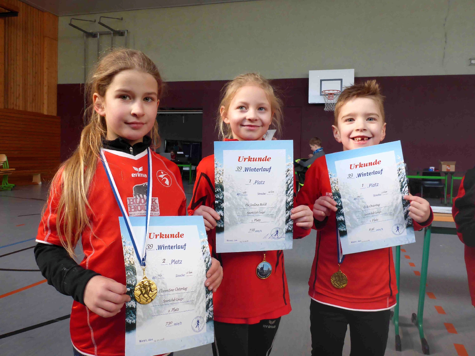 Eiskalter Winterlauf in Waren forderte alle