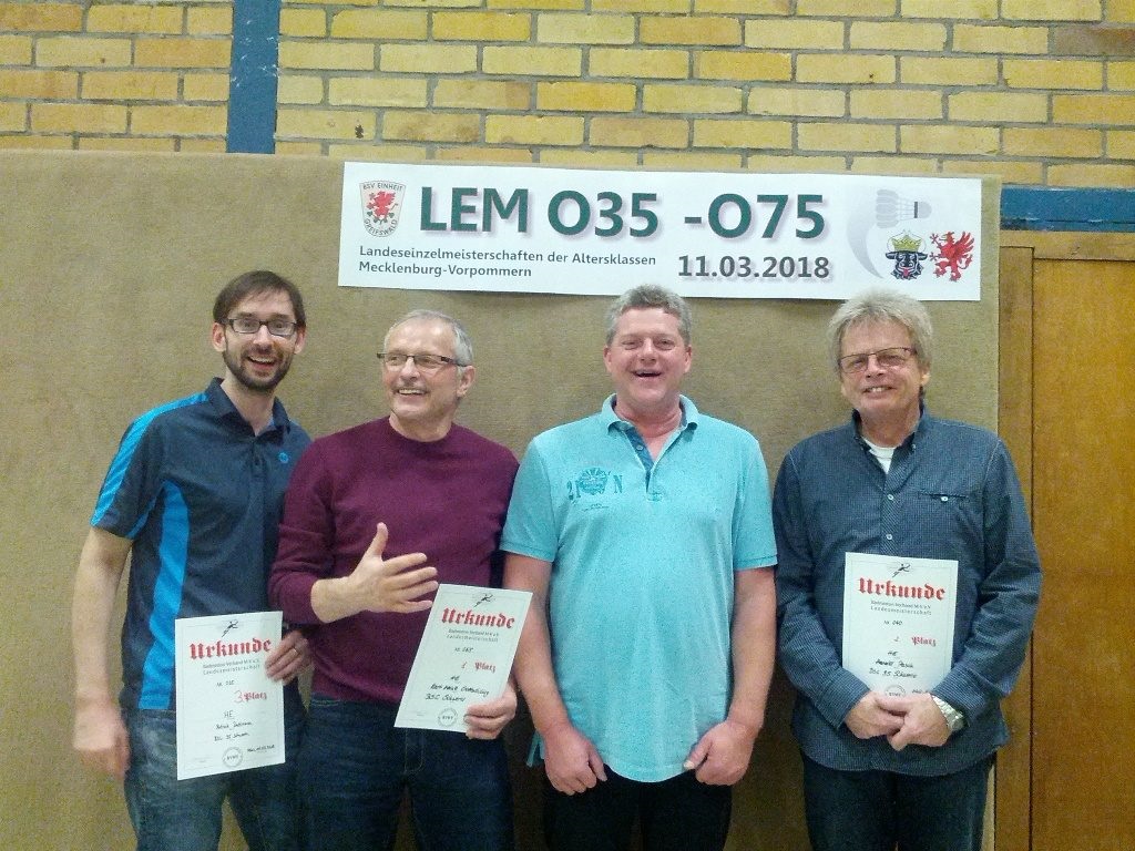 BSC 95 mit guter Bilanz bei Altersklassenmeisterschaft