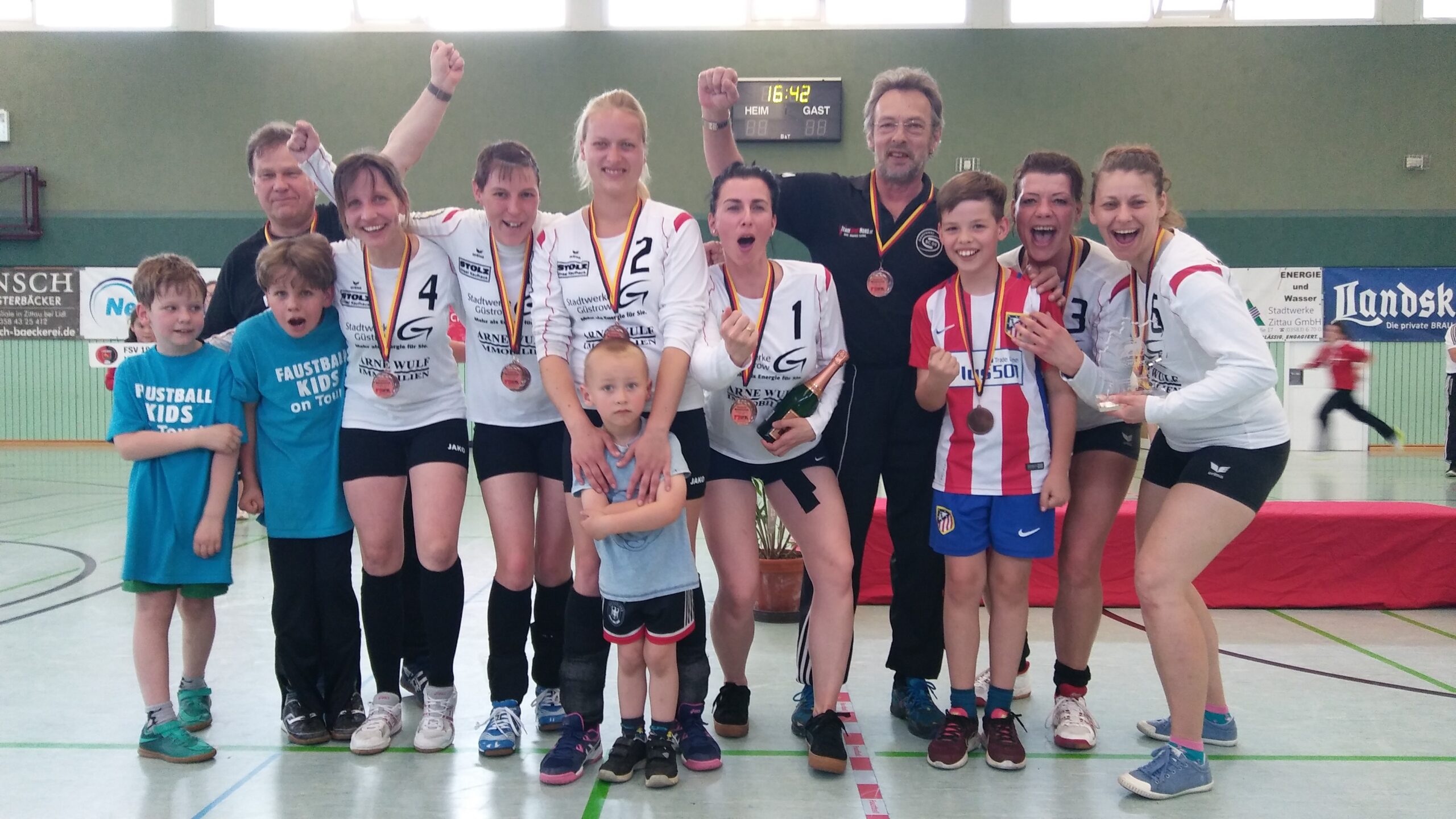 Wie im Vorjahr DM-Platz 3 für die Frauen des GSC 09