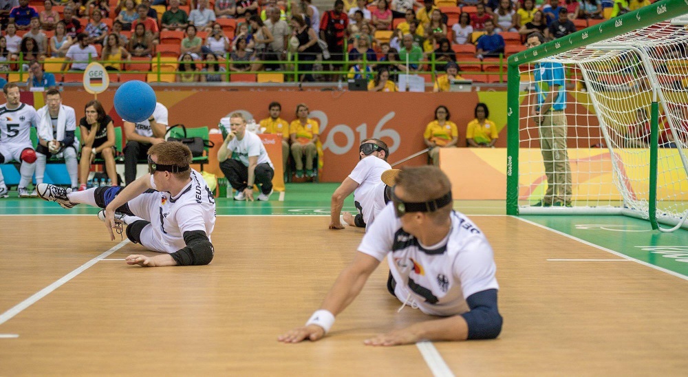 Reno Tiede mit Deutschland bei der WM