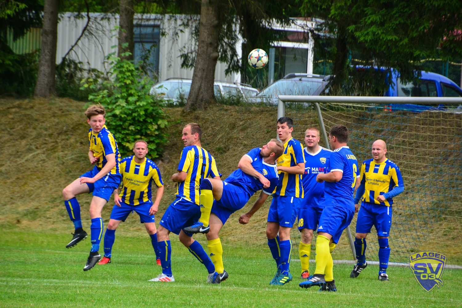 Brüeler SV : Laager SV 2:4