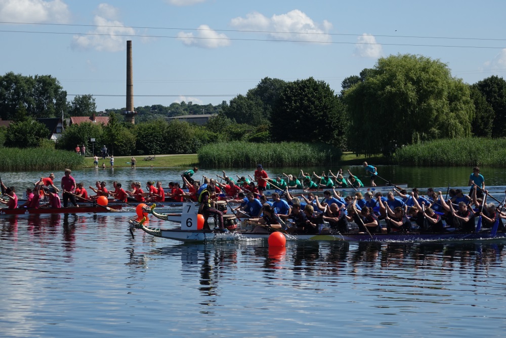 Wassersport-Spektakel am Reitbahnsee