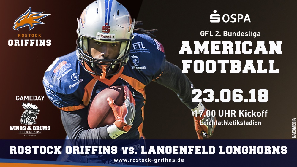 Griffins empfangen Longhorns zum Rückspiel