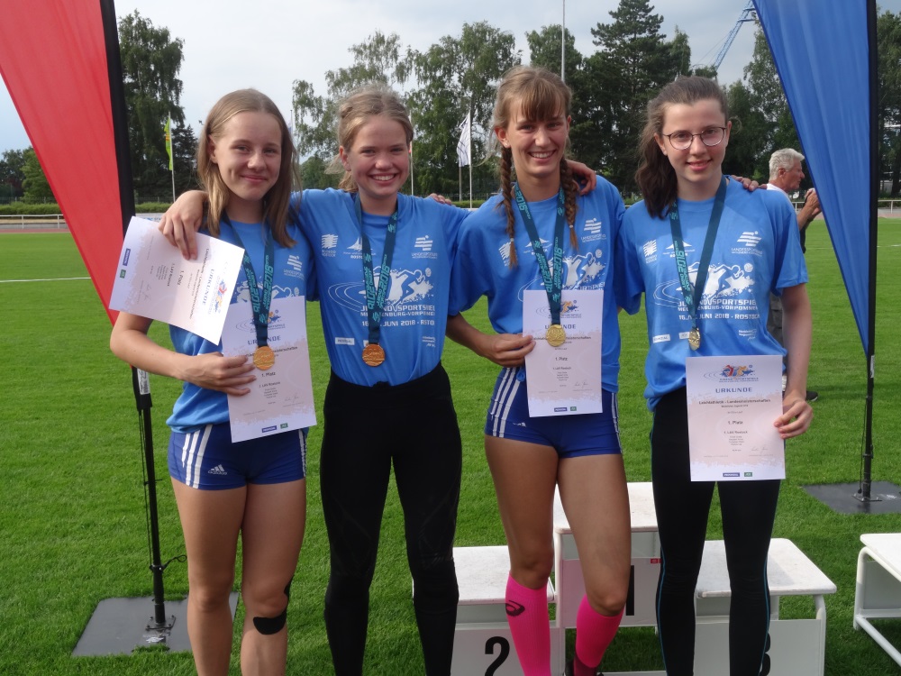 Stimmungsvolle Jugendspiele und top Leistungen in der Leichtathletik