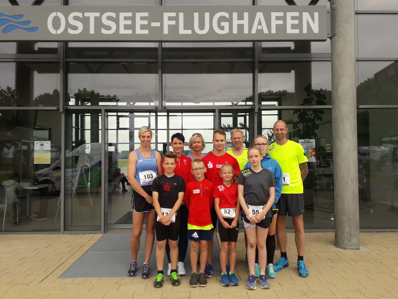 1. Barther Flughafenlauf feiert eine erfolgreiche Premiere