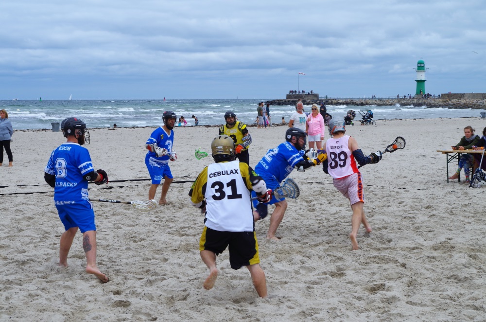 Strand, Meer und Lacrosse: Das 5. „LAX at the Beach“
