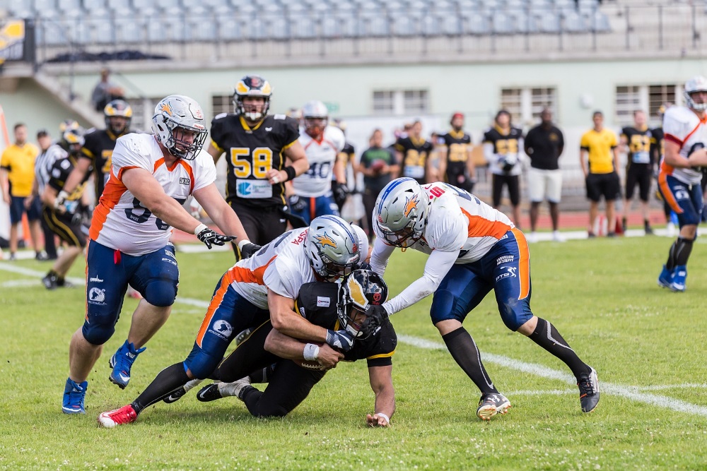 Griffins gehen mit Sieg bei den Berlin Adlern in die Sommerpause