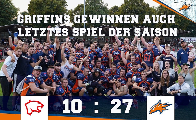 Griffins beenden Saison siegreich