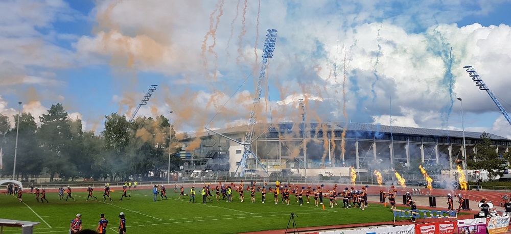 Griffins gewinnen letztes Heimspiel