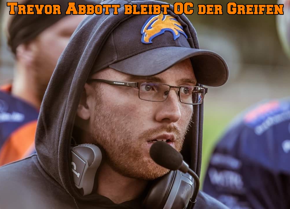 Trevor Abbott ist Offensive Coordinator der Rostock Griffins 2019