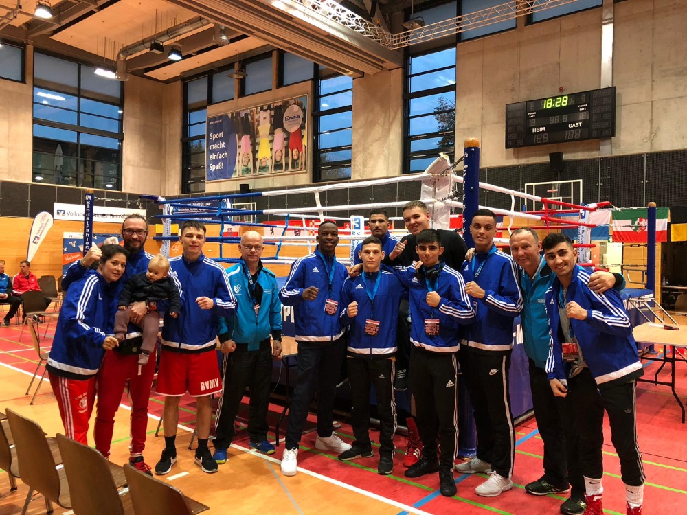 Acht Boxer vom Boxclub TRAKTOR bei den U21 Deutschen Meisterschaft
