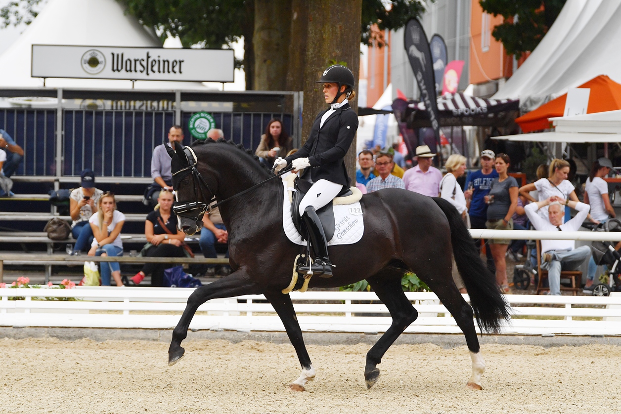 Libuse Mencke Reitabzeichen in Gold