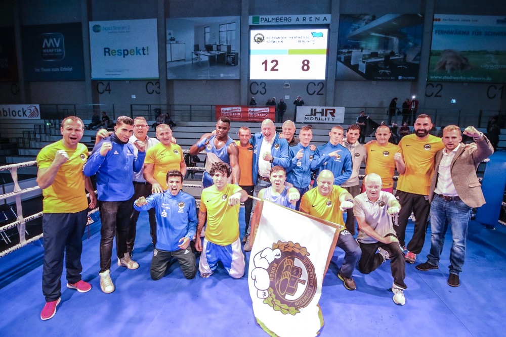 1. Bundesliga: Der Boxclub Traktor zu Gast in Berlin bei der Hertha BSC