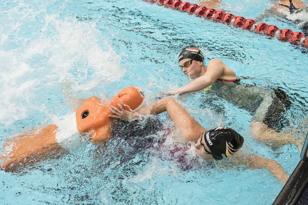 Nationalmannschaft der Rettungsschwimmer gewinnt fünfmal Gold