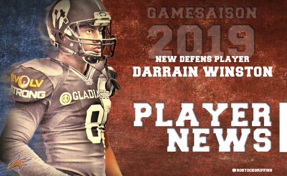 All American DB für die Rostock Griffins