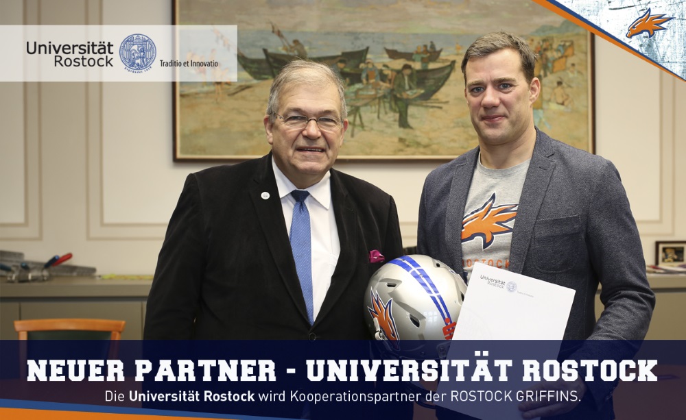 Universität Rostock und die Griffins kooperieren