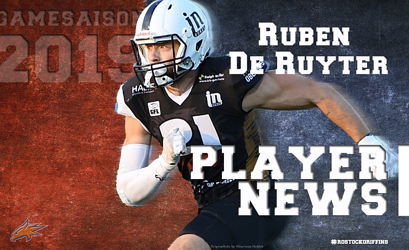 Ruben de Ruyter für die Griffins!