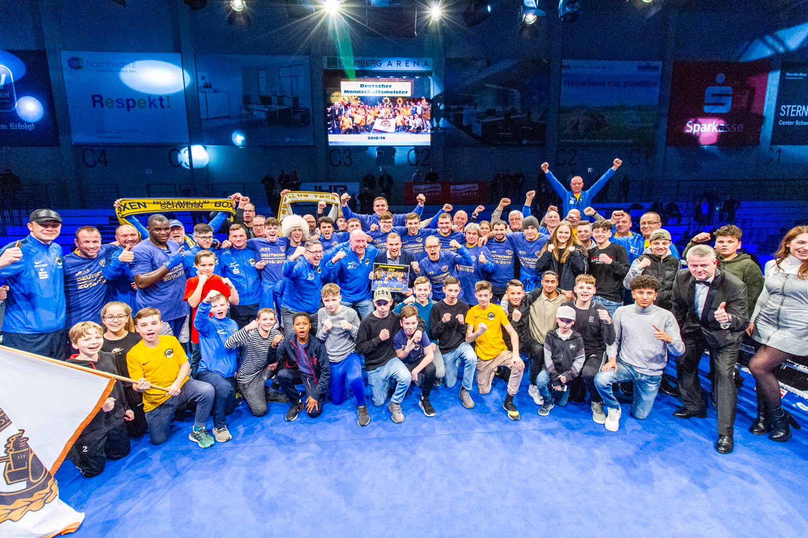 Boxclub Traktor Schwerin wird vorzeitig Deutscher Mannschaftsmeister 2018/19