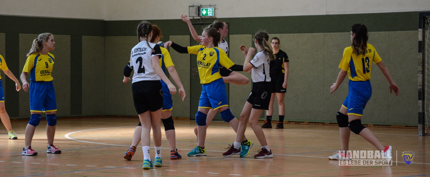 Laager SV 03 wJD – SV Eintracht Rostock 8:19 (3:10)