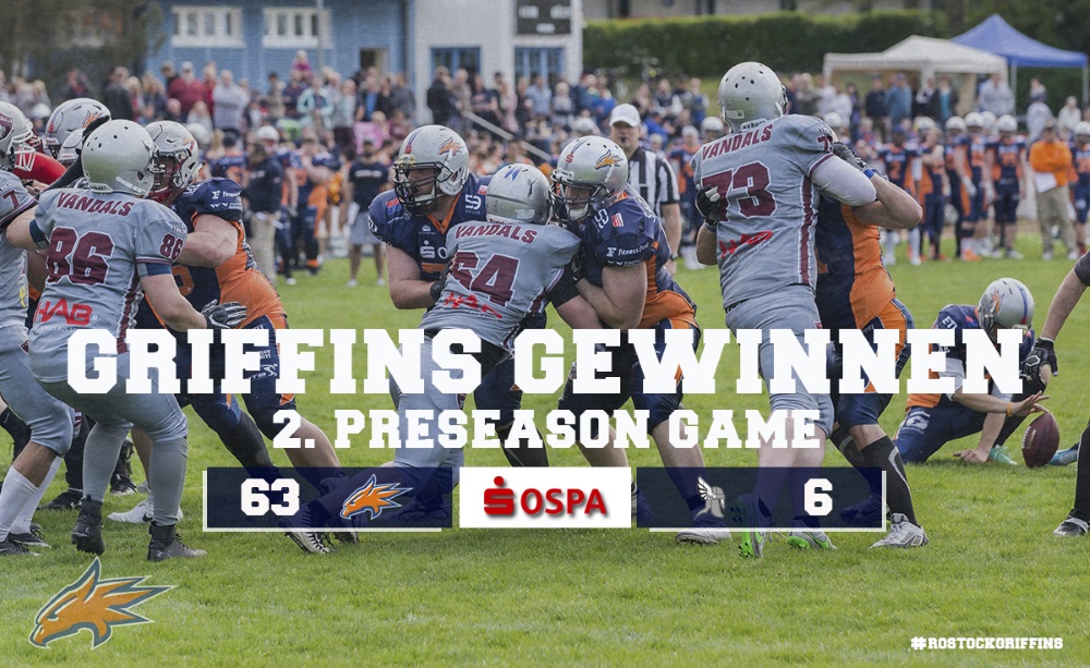 Griffins siegen zum Abschluss der Vorbereitung