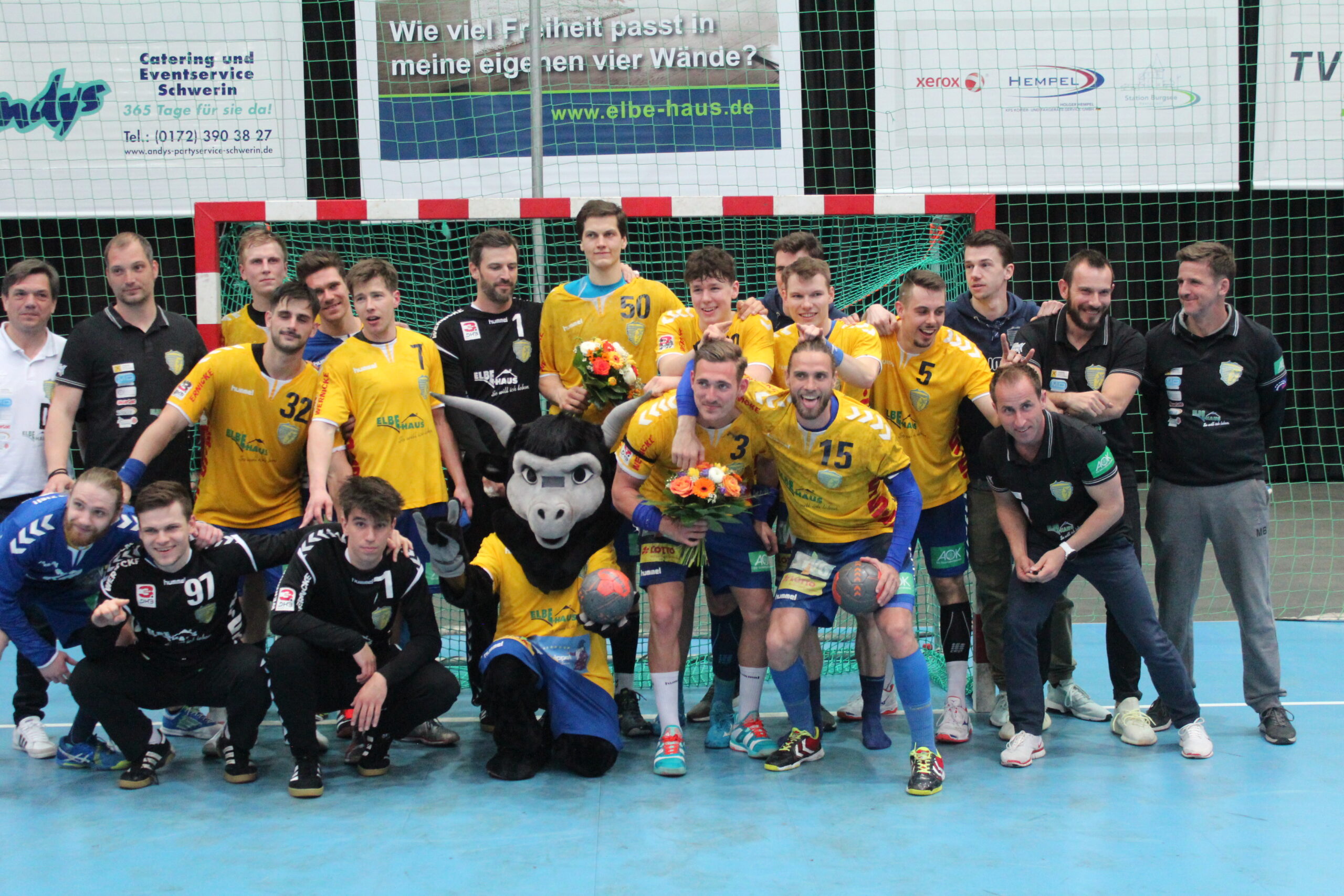 Stiere: Letztes Saisonheimspiel gewonnen