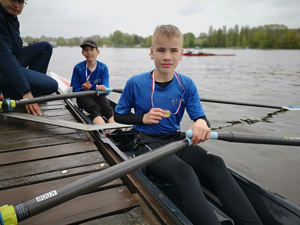Erfolgreicher Auftakt für Schwerins Rudernachwuchs
