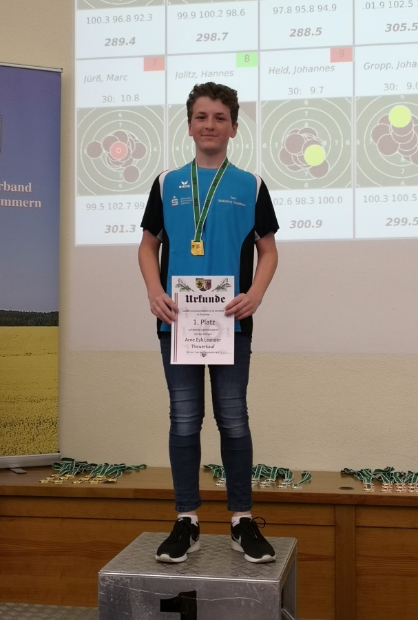 Medaillienregen für die jungen Sportschützen des SV „Vier Tore“