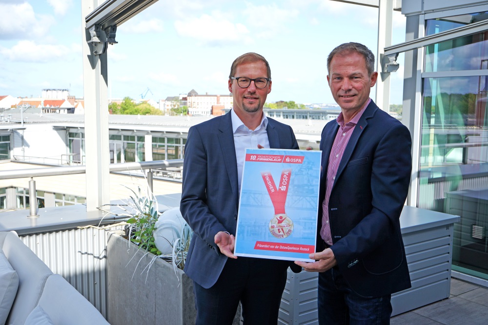 3.000 Starter beim Rostocker Firmenlauf