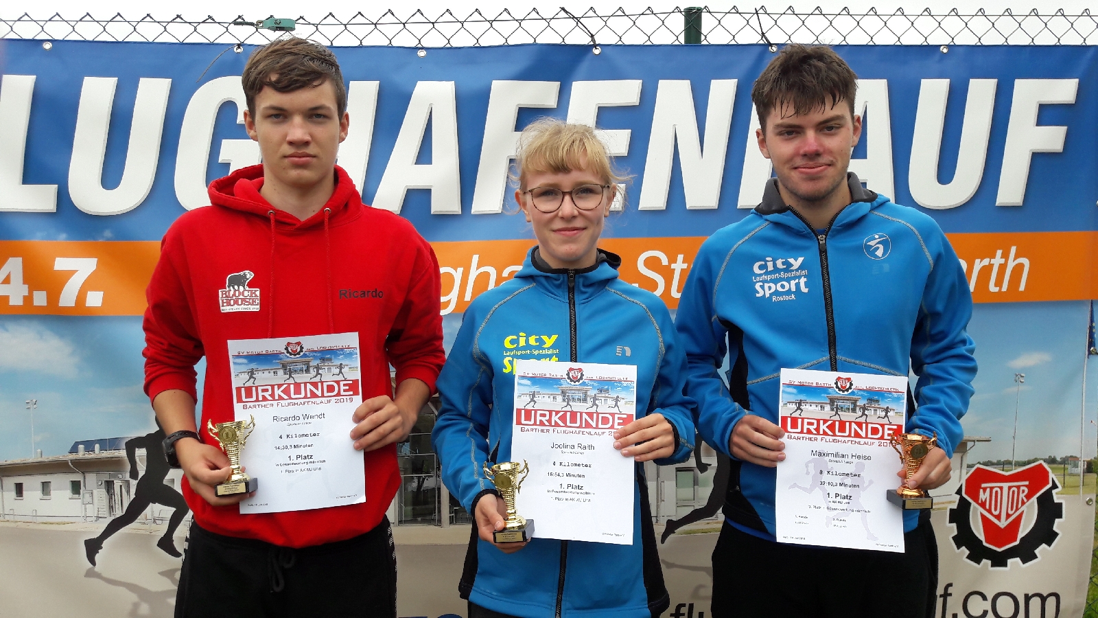 2. Barther Flughafenlauf lockte fast 200 Aktive auf die Startbahn