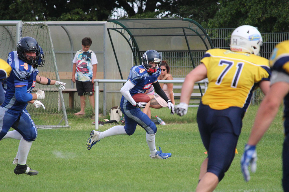 Blue Stars schlagen die Brandenburg Patriots im Hin- und Rückspiel