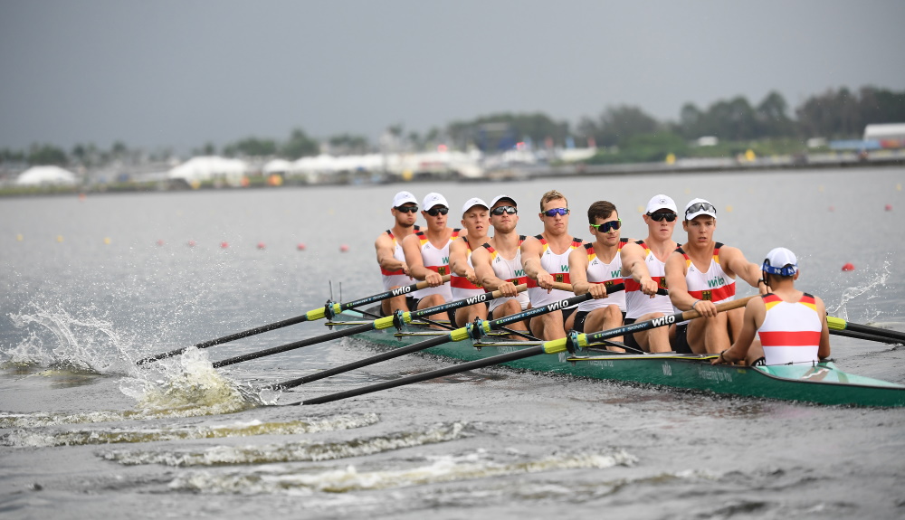 Deutscher U23-Achter in Sarasota auf Platz 5