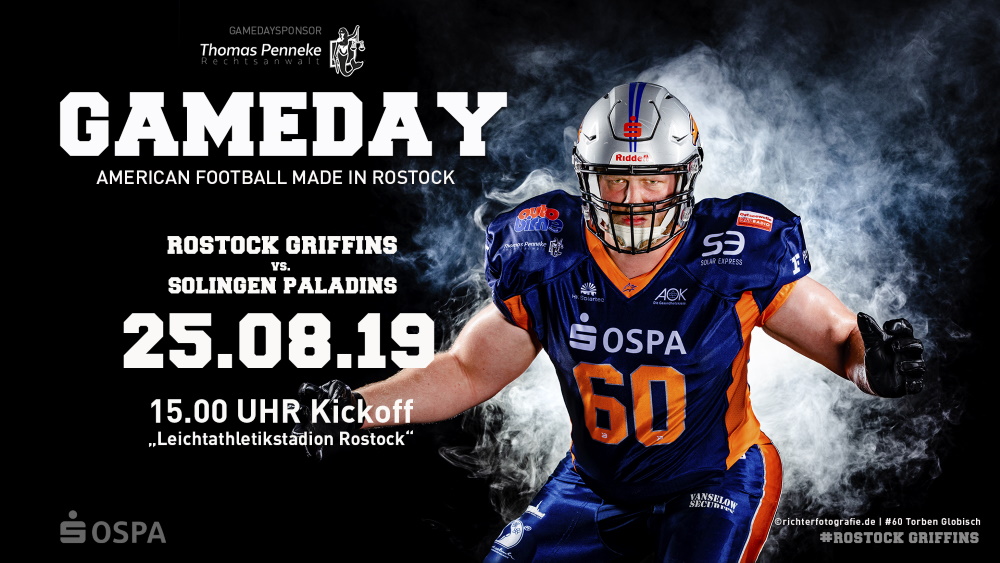 Griffins vor letztem Heimspiel 2019