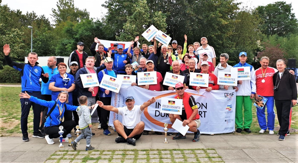 Gute Stimmung beim Gorodki Turnier „Schweriner Pokal 2019“