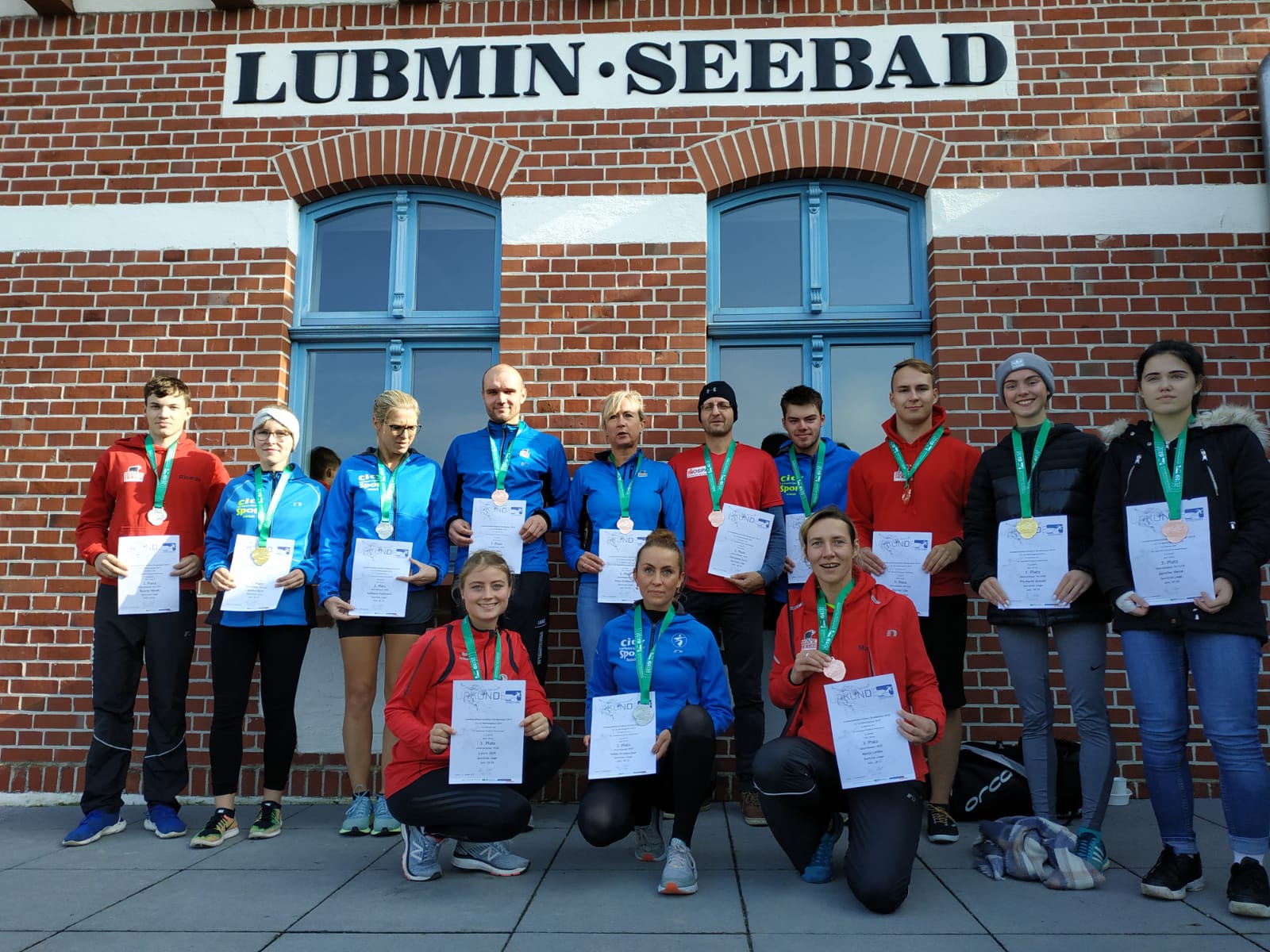 Medaillenregen in Lubmin