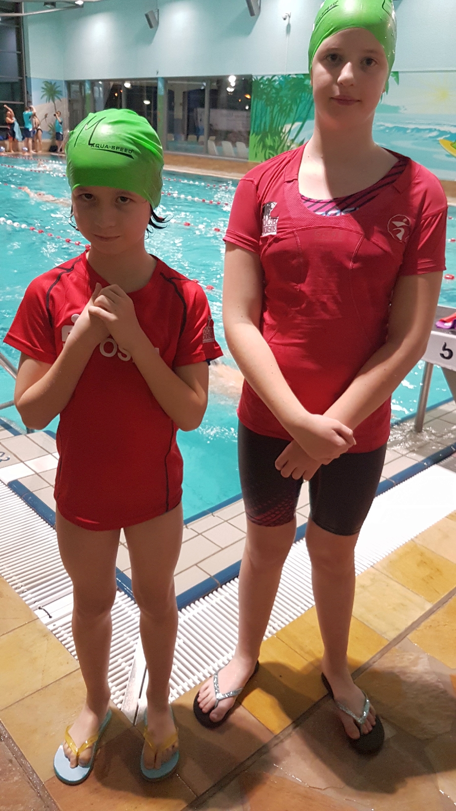 Laager Laufkinder waren Teil des Güstrower Spendenschwimmens