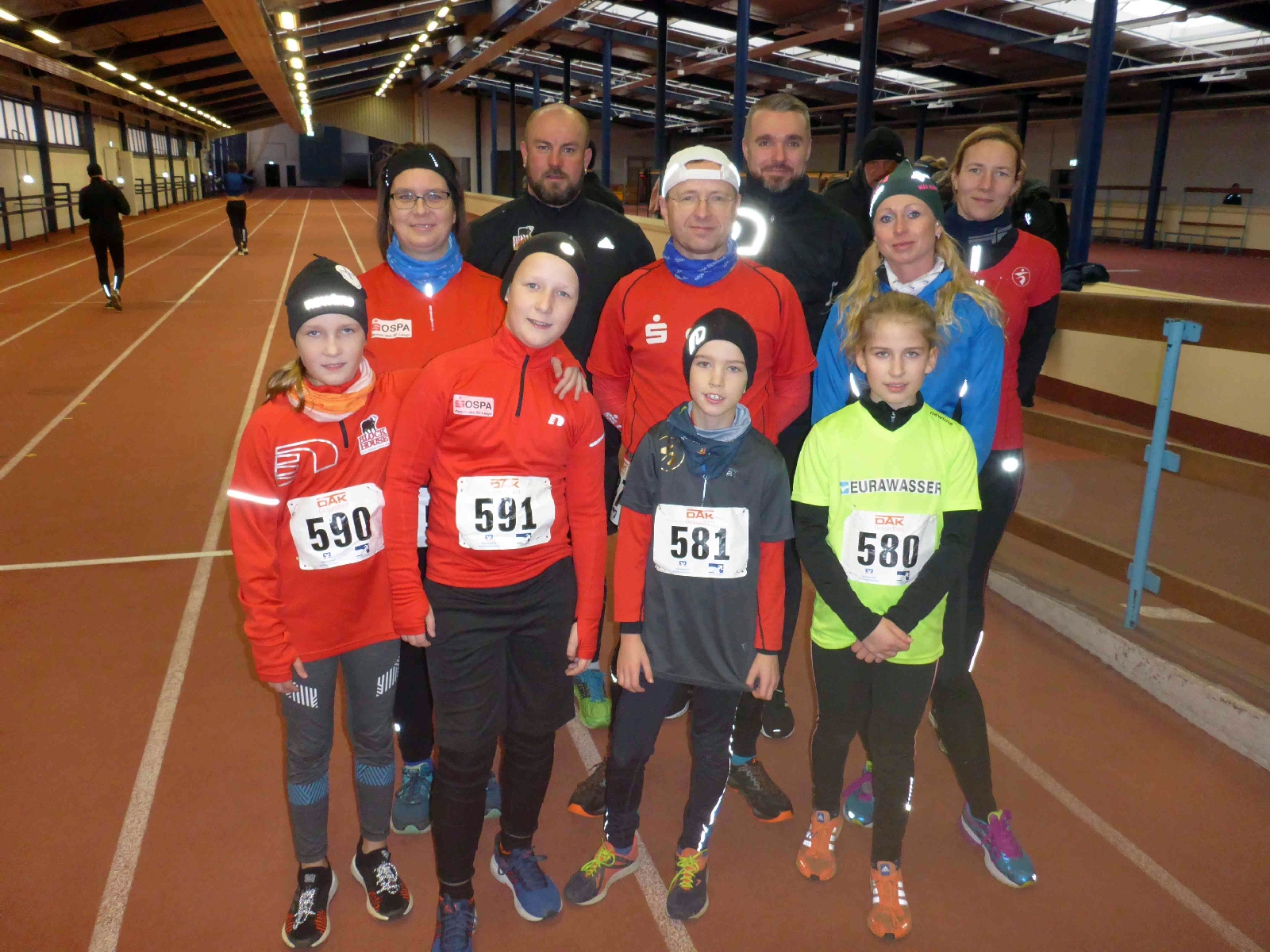 Laager Sportler laufend unterwegs