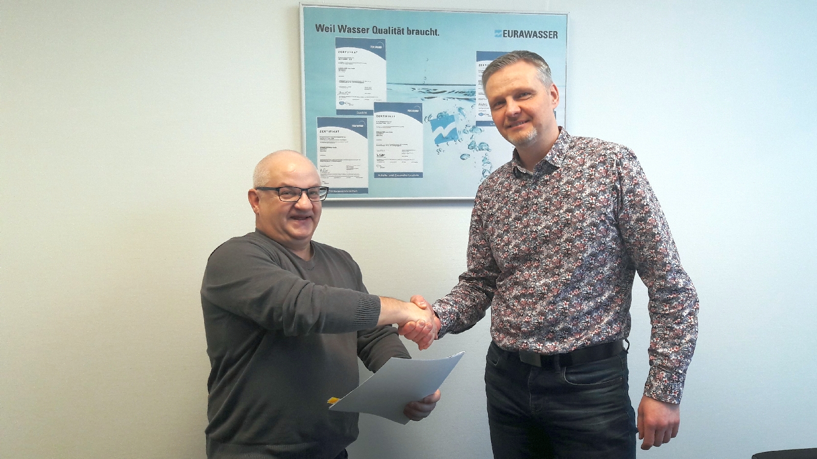 EURAWASSER bleibt Premium-Partner des SC Laage